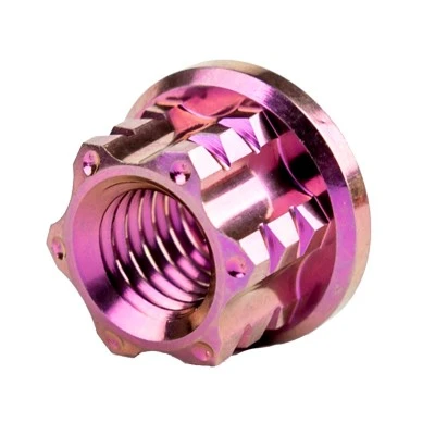 Heightened Titanium Alloy Nuts With Flange Surface